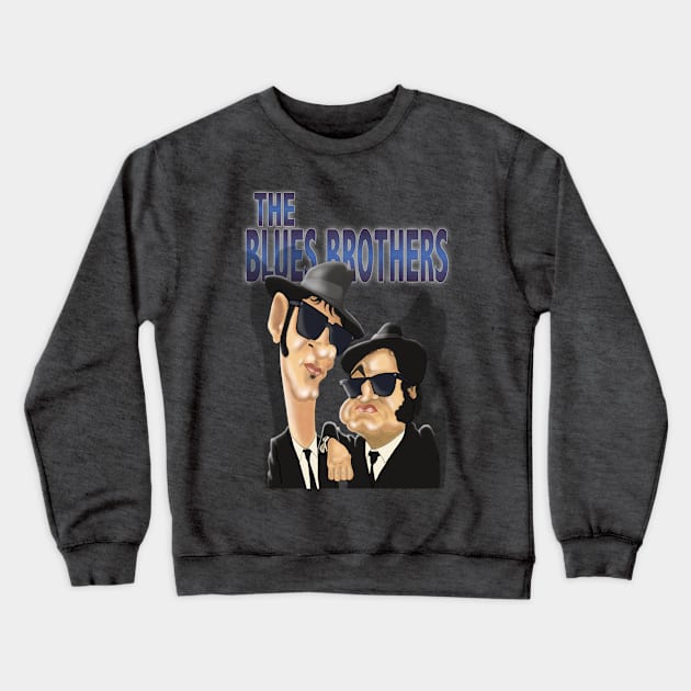 The Blues Brothers Crewneck Sweatshirt by markucho88